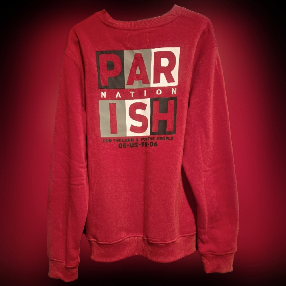 NWOT mens size XL Red Sweatshirt.
